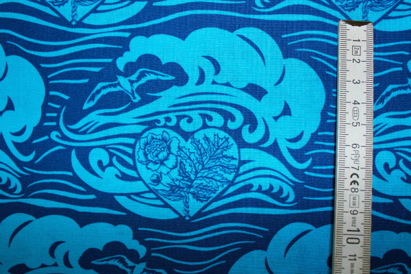 Designer- Baumwollstoff Chicago Breeze (10 cm)